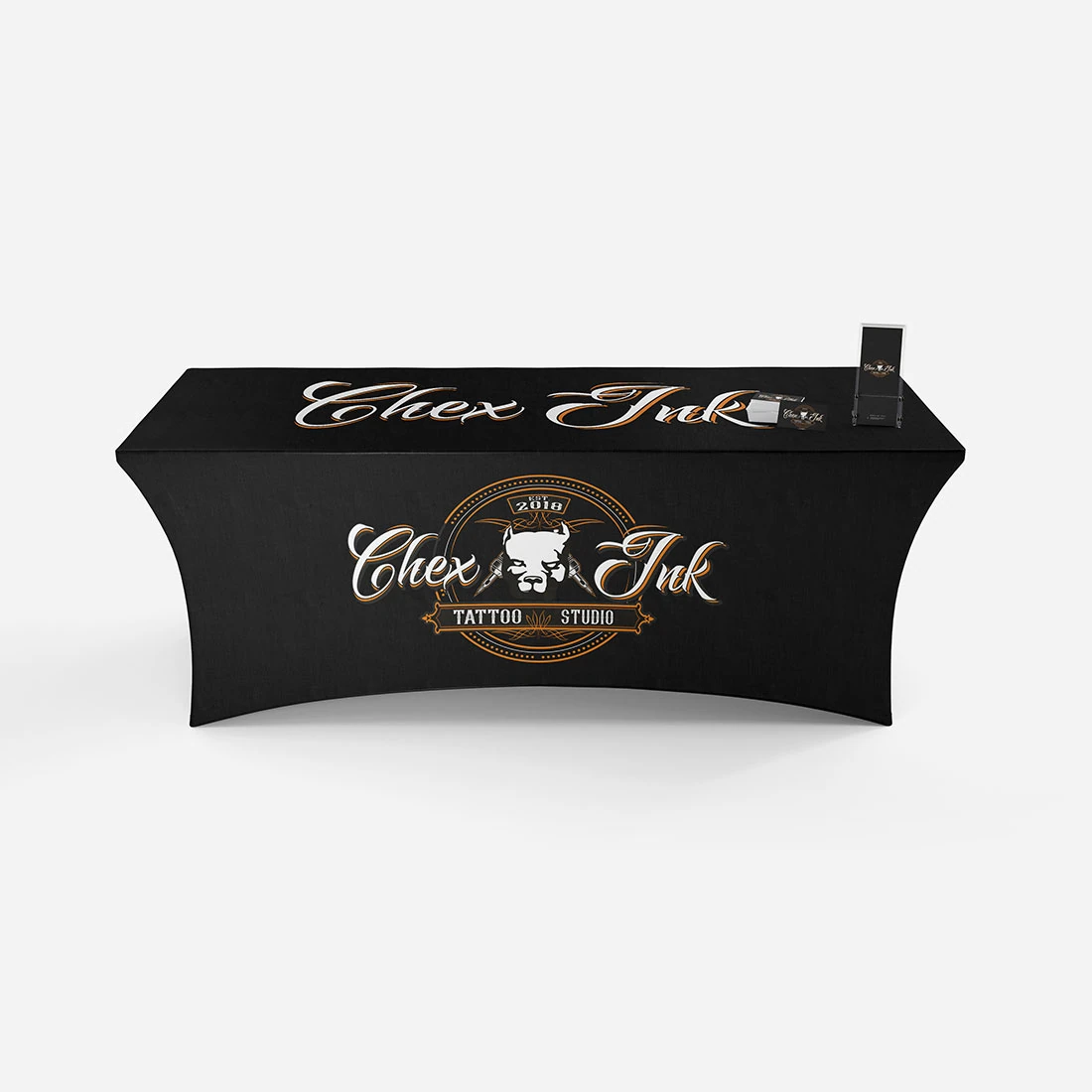 Chex Ink: Tablecloth & apparel graphics