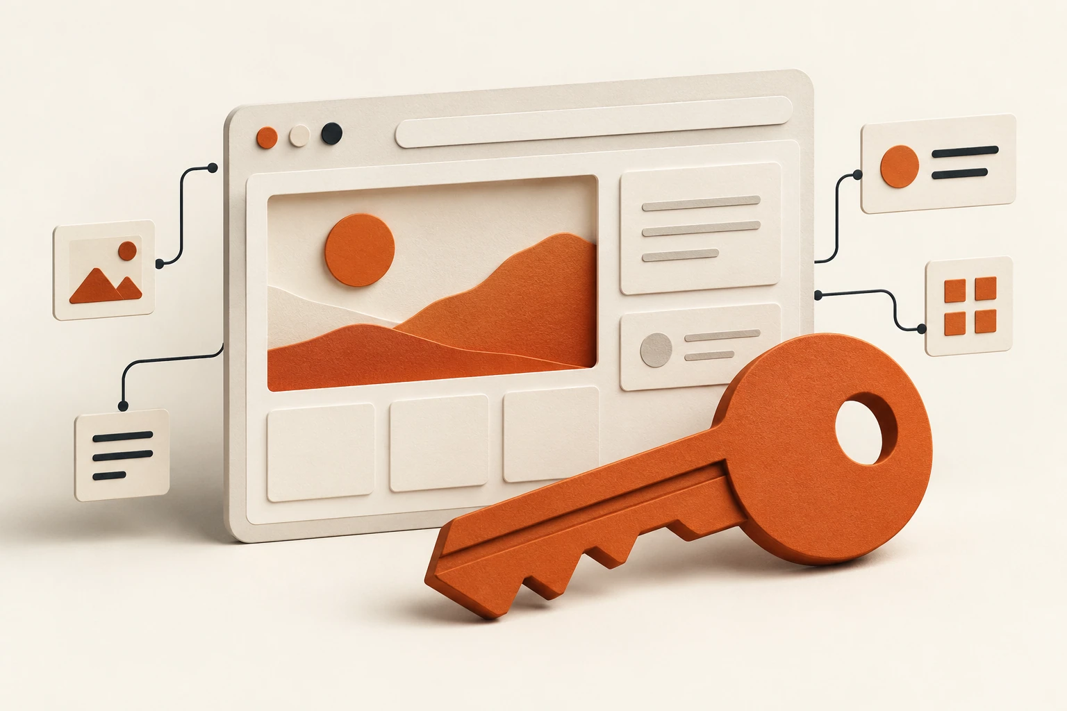 Website ownership editorial illustration