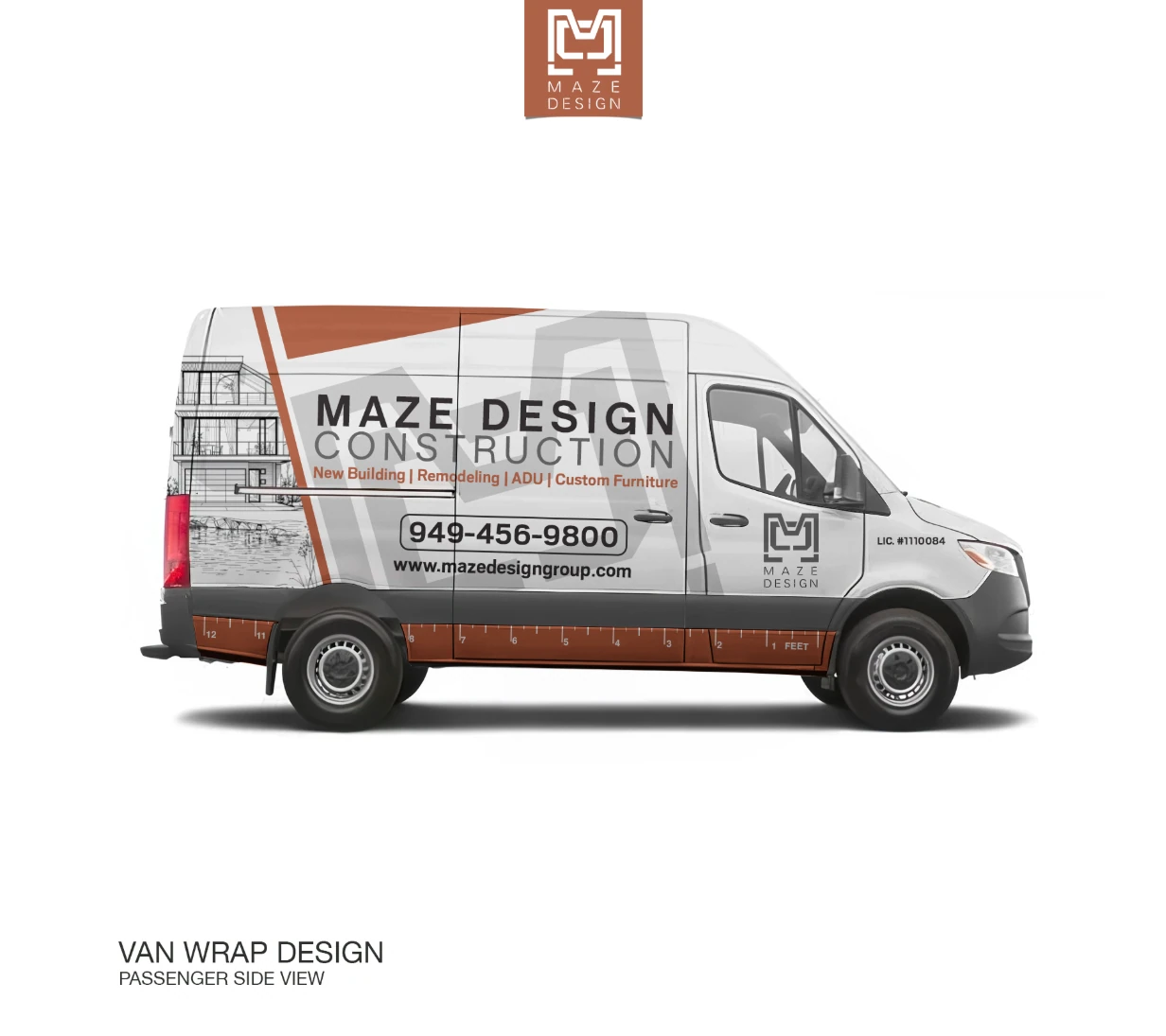 Blaze Design: Vehicle wrap design