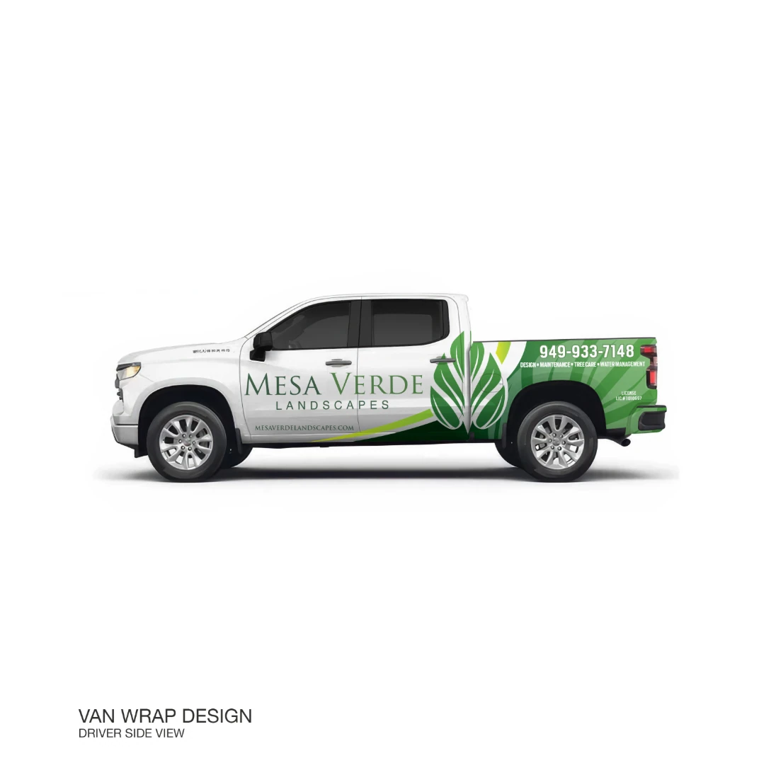 Vehicle graphics collection: Vehicle wrap design