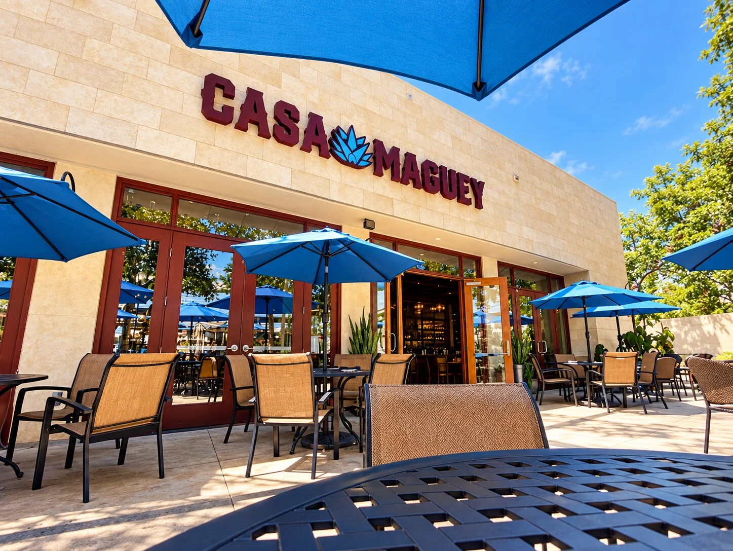 Casa Maguey: Logo, signage & menu design